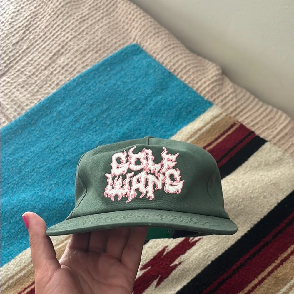 Golf Wang green cap with pink and white embroidery - Picture 6 of 7